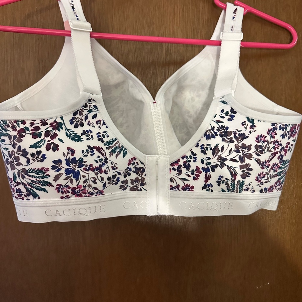 Lane Bryant Size 40F Floral Bra - Picture 2 of 8